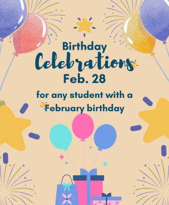  February Birthday Celebrations